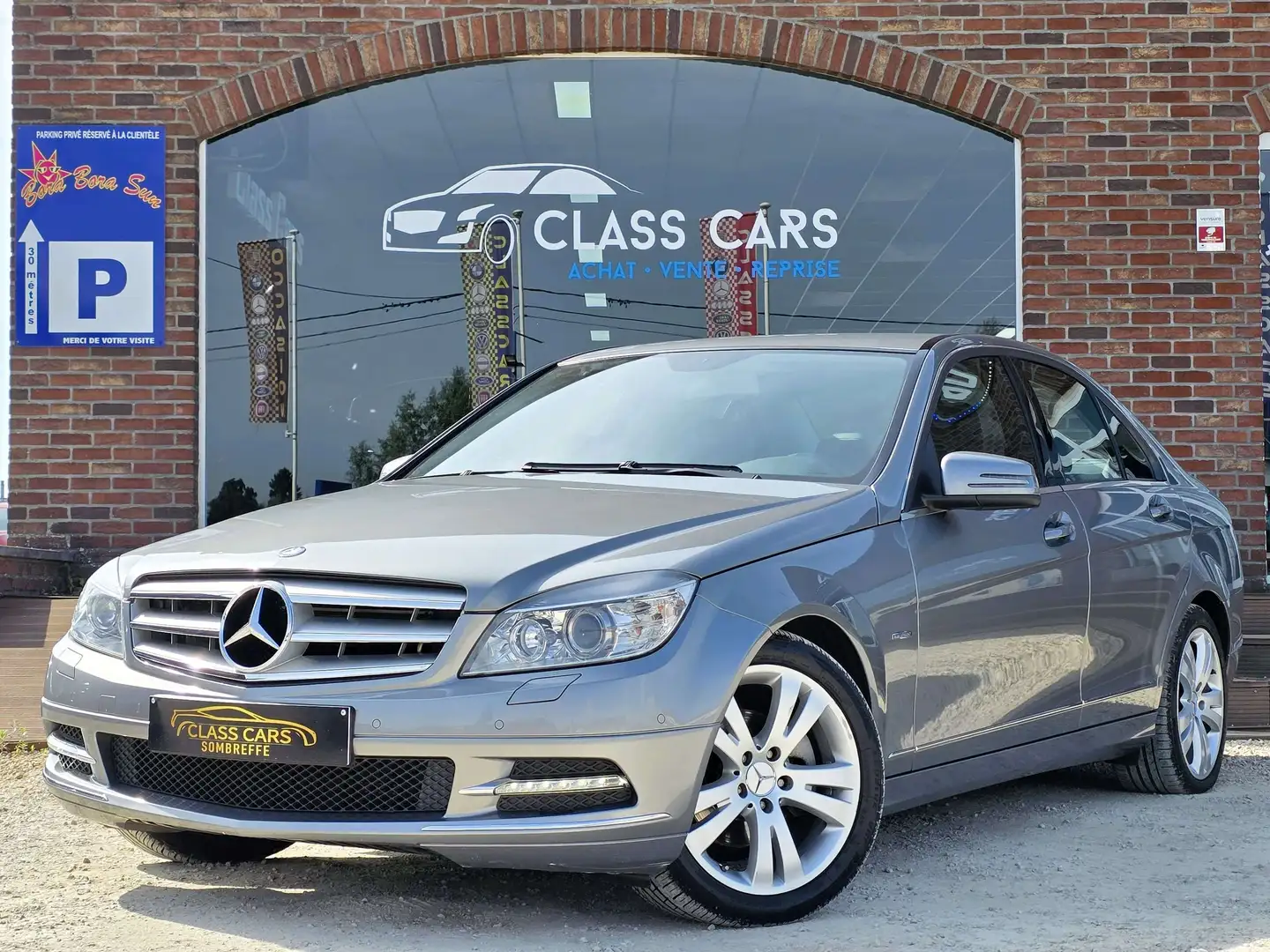 Mercedes-Benz C 200 CDI AVANTGARDE NAVI CAMERA CARNET FULL XENON CLIM Gris - 1