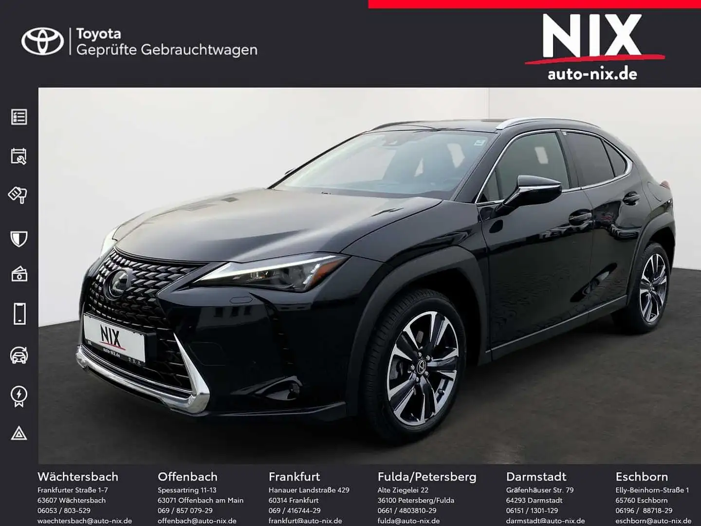Lexus UX 250h UX250h Style Edition KAMERA SHZ LED Schwarz - 1