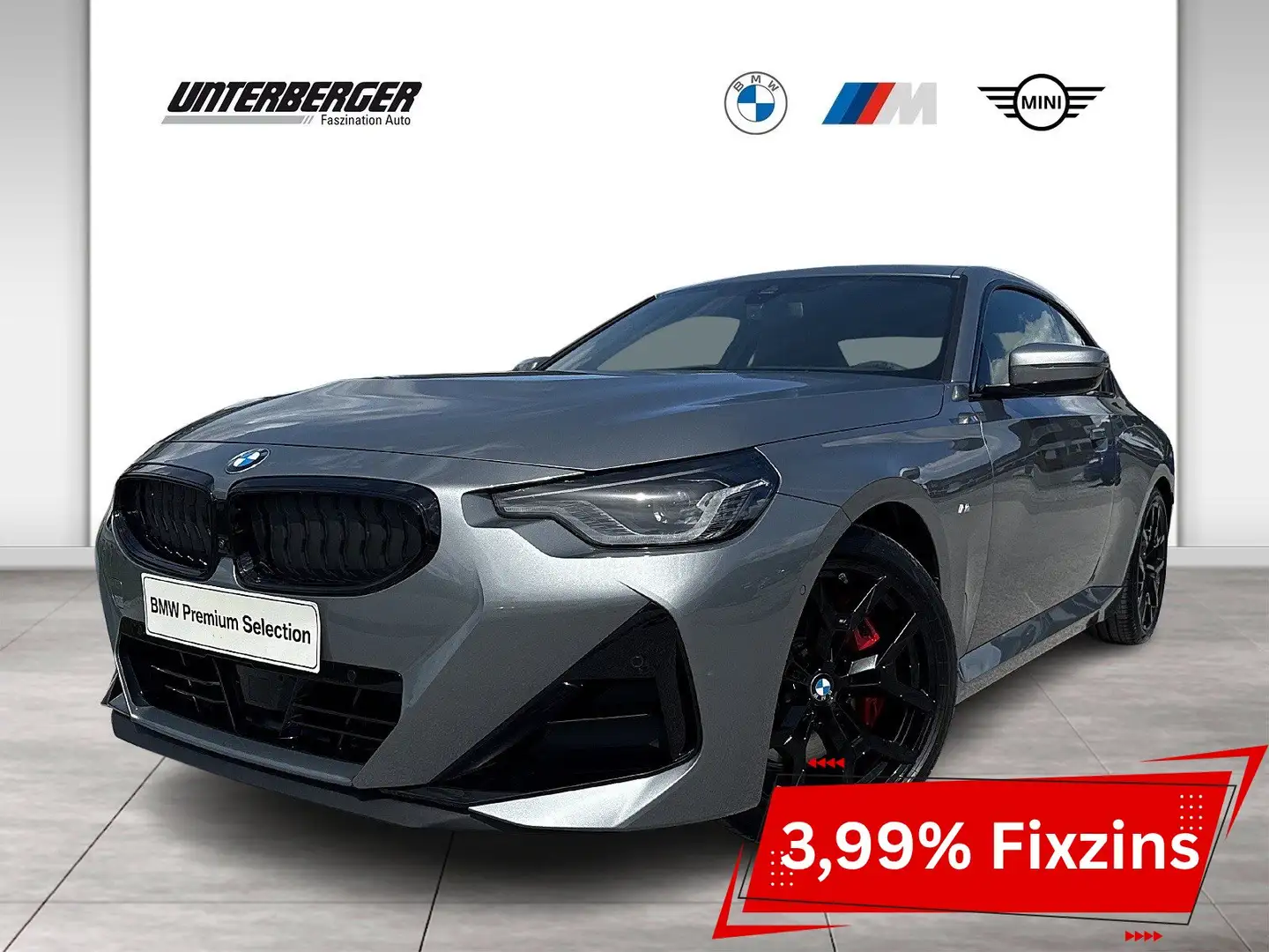 BMW 220 d M Sportpaket | M Sportpaket Pro | Innovationspak Grau - 1