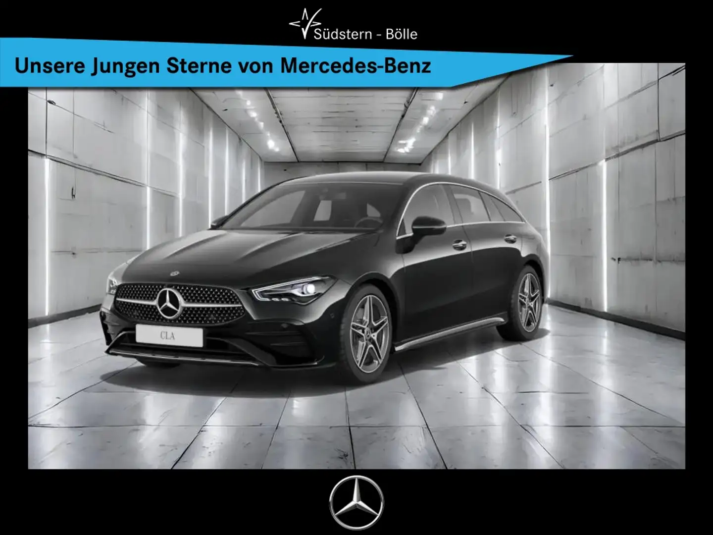 Mercedes-Benz CLA 200 d SB +AMG+SHZ+AMBIENTE+KAMERA+KEYLESS-GO Noir - 1