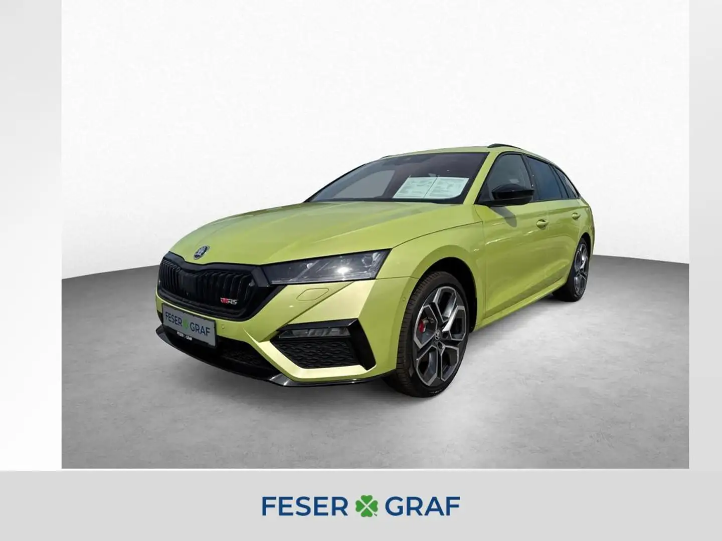 Skoda Octavia Combi RS Final Edition 2.0 TDI*4x Grün - 1
