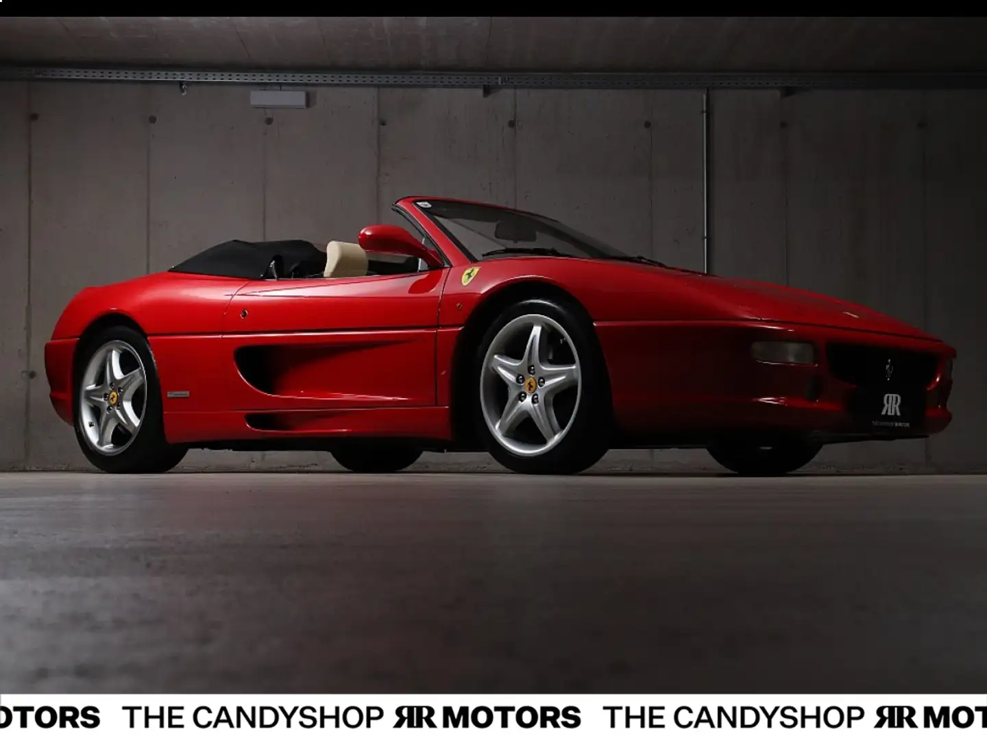 Ferrari F355 F1 Spider *perfekt*Assetto Fiorano*Service Neu* Rot - 2