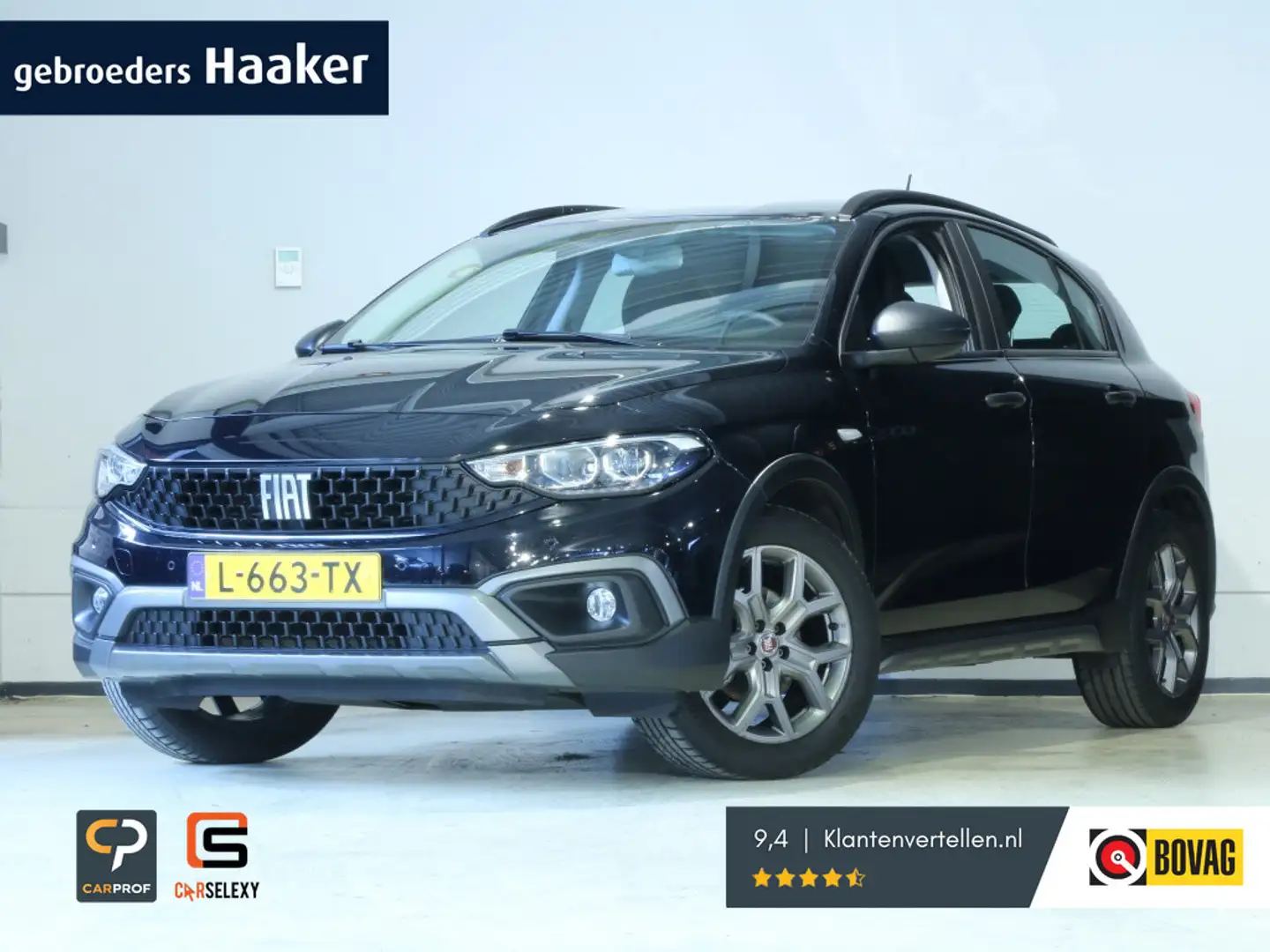 Fiat Tipo Cross 1.0 City Cross * AFLEVERPAKKET INBEGREPEN IN Fekete - 1
