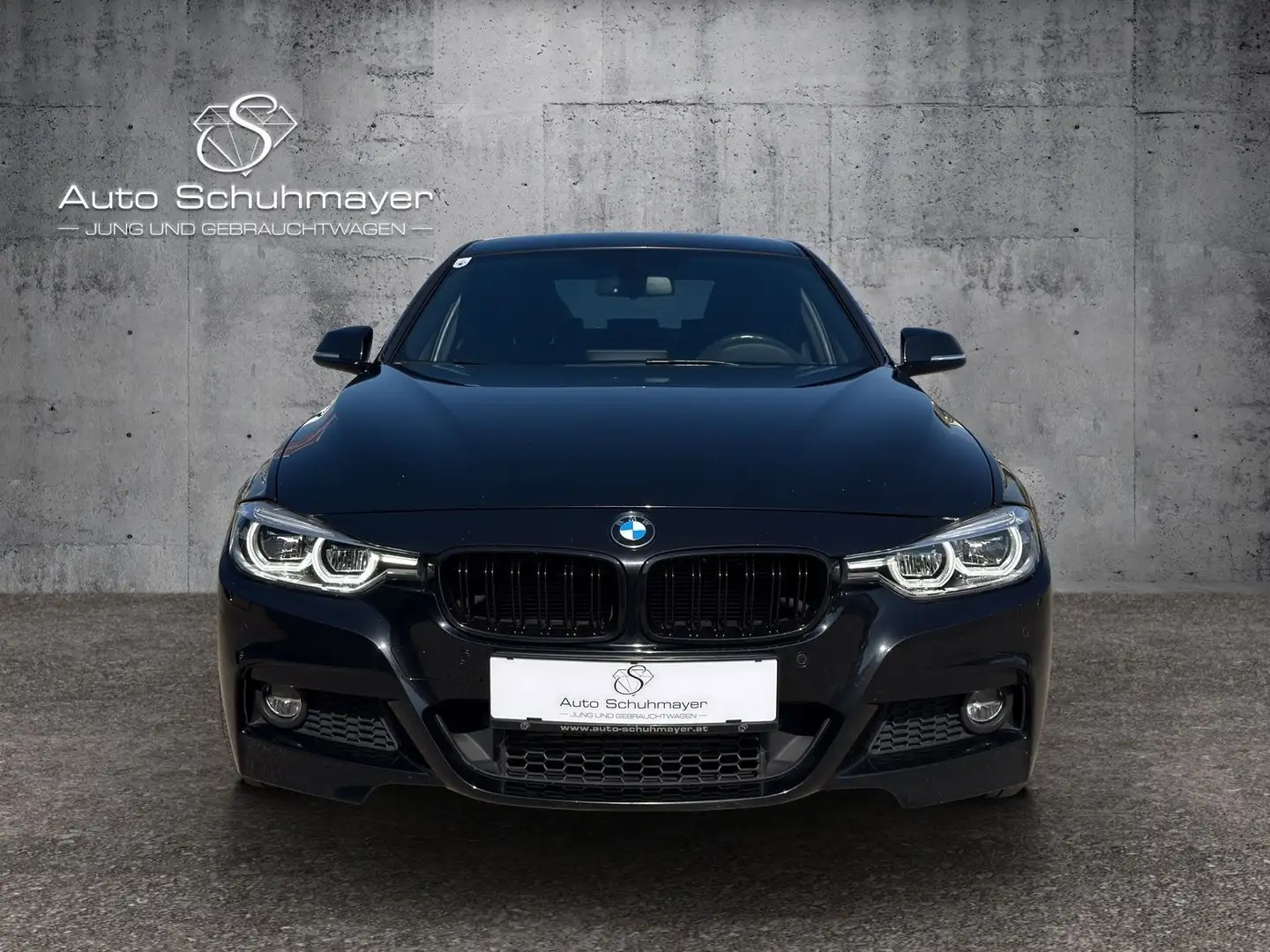 BMW 320 d xDrive M-Sport Aut. //AHK,Leder +++// Schwarz - 2