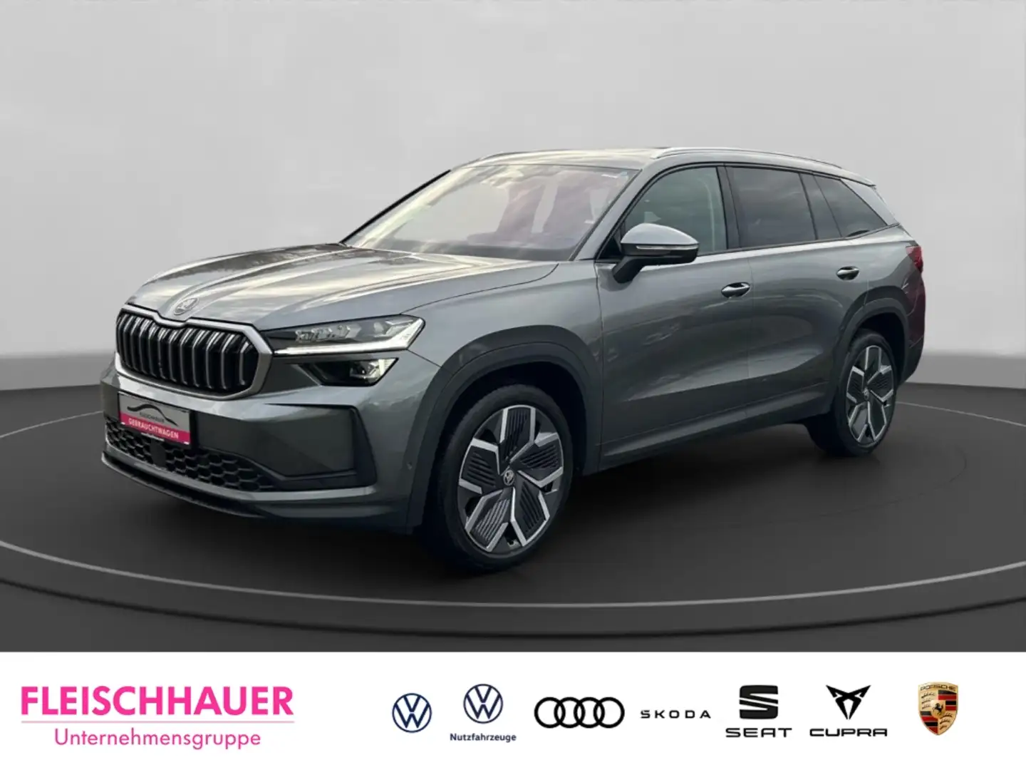Skoda Kodiaq 2.0 TDI 4x4 Selection DSG+SHZv+h+KAMERA Grau - 1