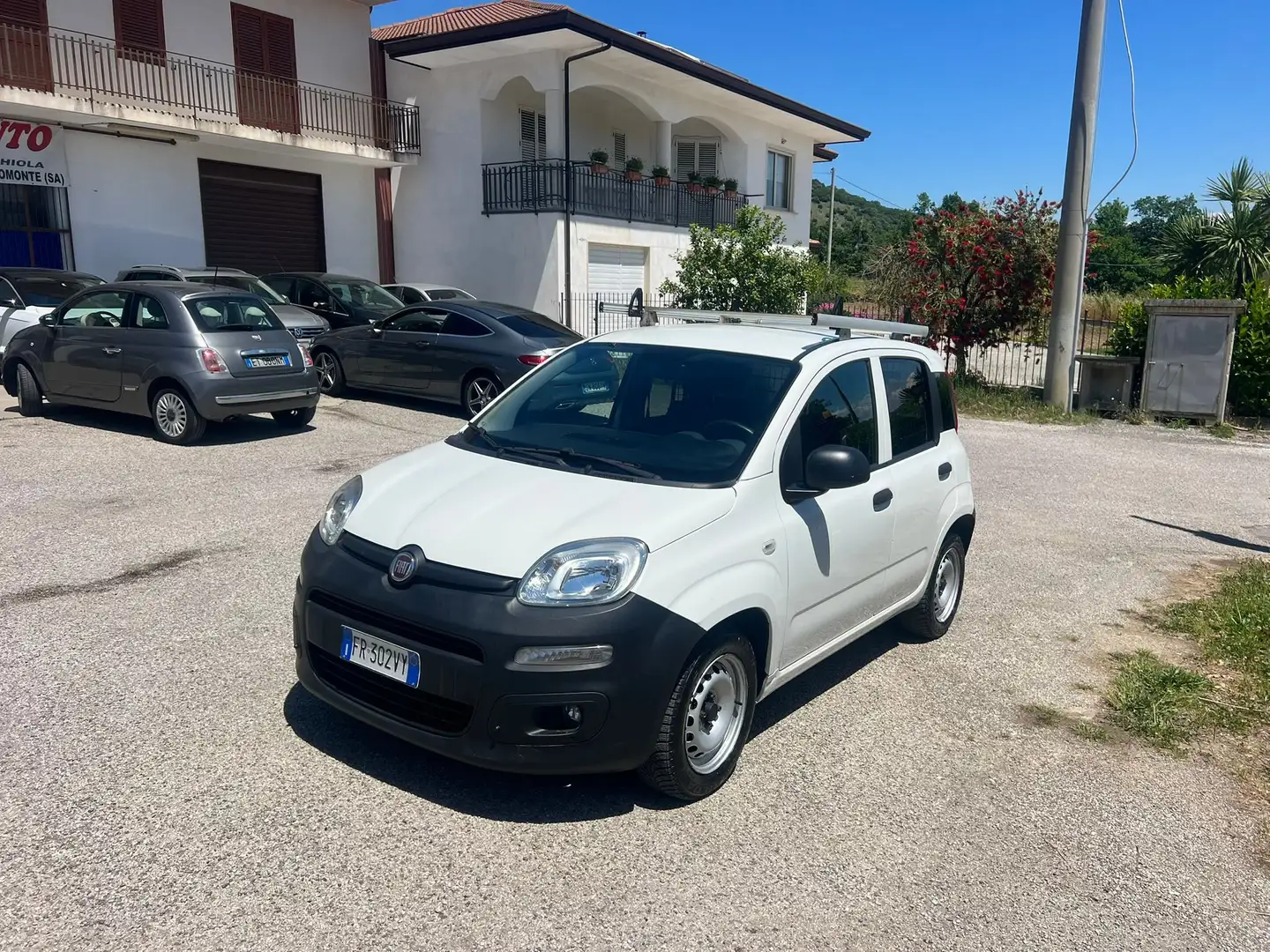 Fiat Panda 1.3 mjt VAN 2 POSTI Blanc - 2