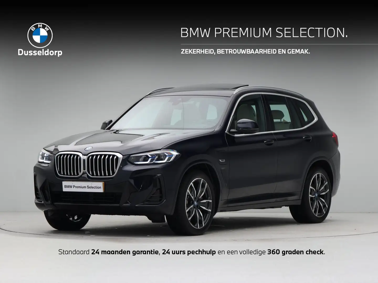 BMW X3 xDrive30e High Executive M Sport Zwart - 1