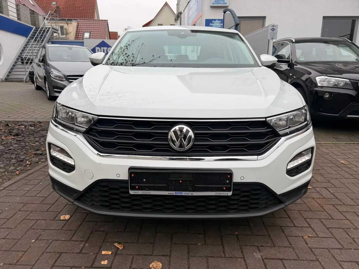 Volkswagen T-Roc Basis AHK/APP/BT/KLIMA/SHZ Blanc - 2