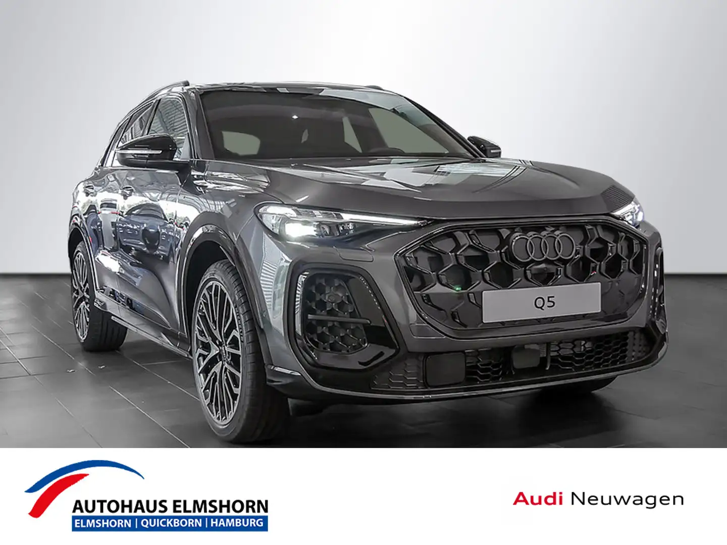 Audi Q5 SUV e-hybrid 270 KW S tronic LED PANO 360° Grau - 1