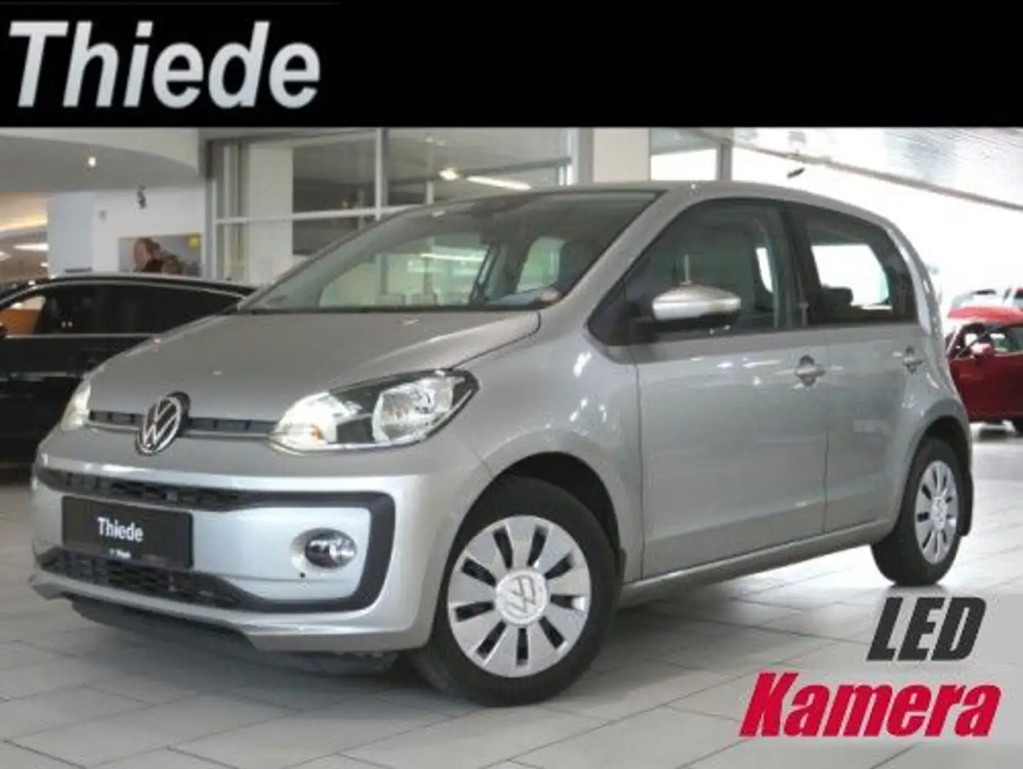 Volkswagen up! 1.0 5-TÜR LED/KLIMA/SH/KAMERA/PDC/TEMP/SPORT Silver - 1
