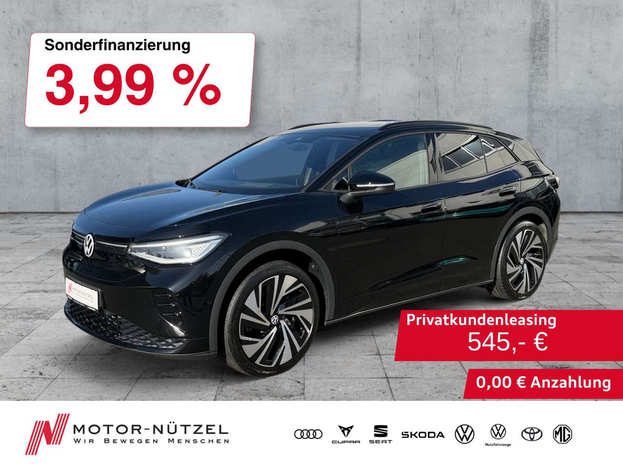 Volkswagen ID.4 — Volkswagen ID.4 4M 220kW MATRIX+NAVI+ACC+PANO+AHK+SHZ+RFK