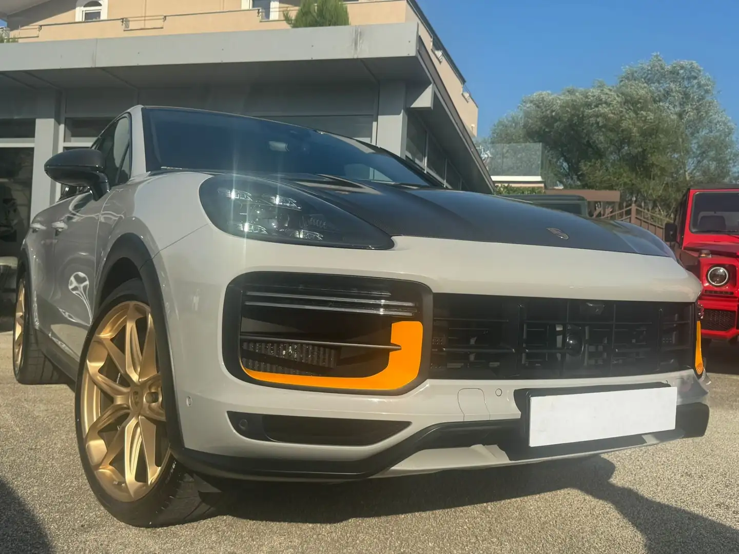 Porsche Cayenne Coupe 4.0 Turbo GT 640cv/keramik/all.techart Grigio - 1