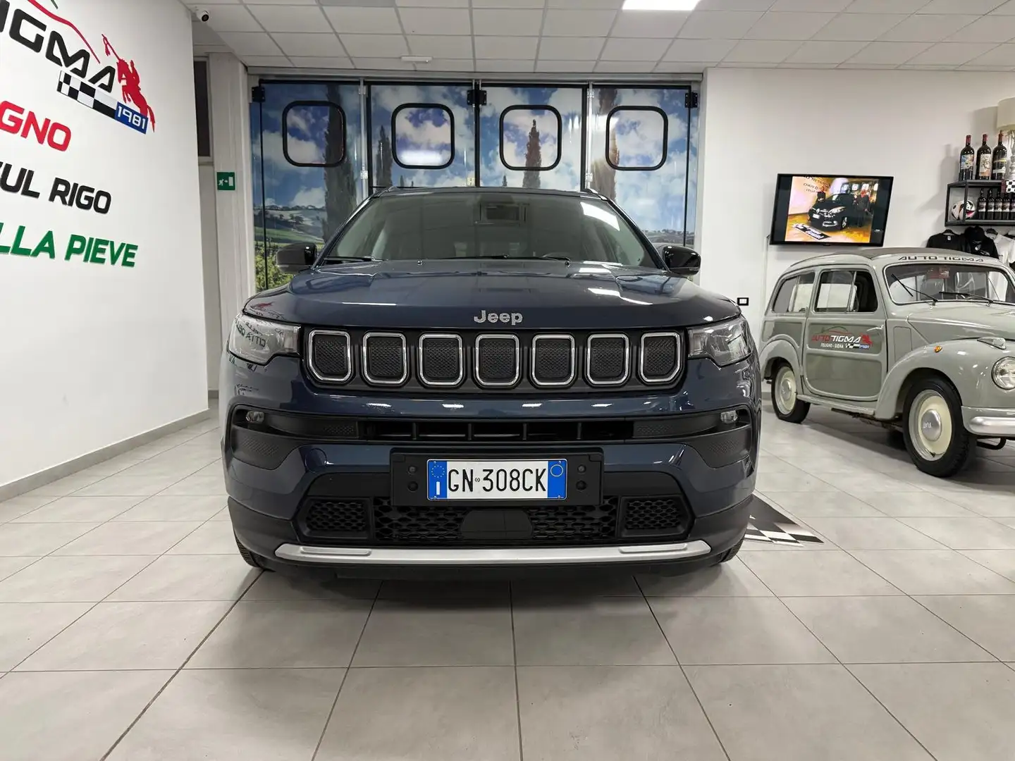 Jeep Compass Compass II 1.6 mjt Limited 2wd 130cv Bleu - 2