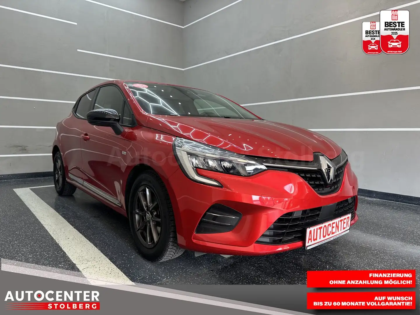 Renault Clio Zen" NAVI-SITZH-MULTI-PDC-ALU-TÜV NEU" Rouge - 2