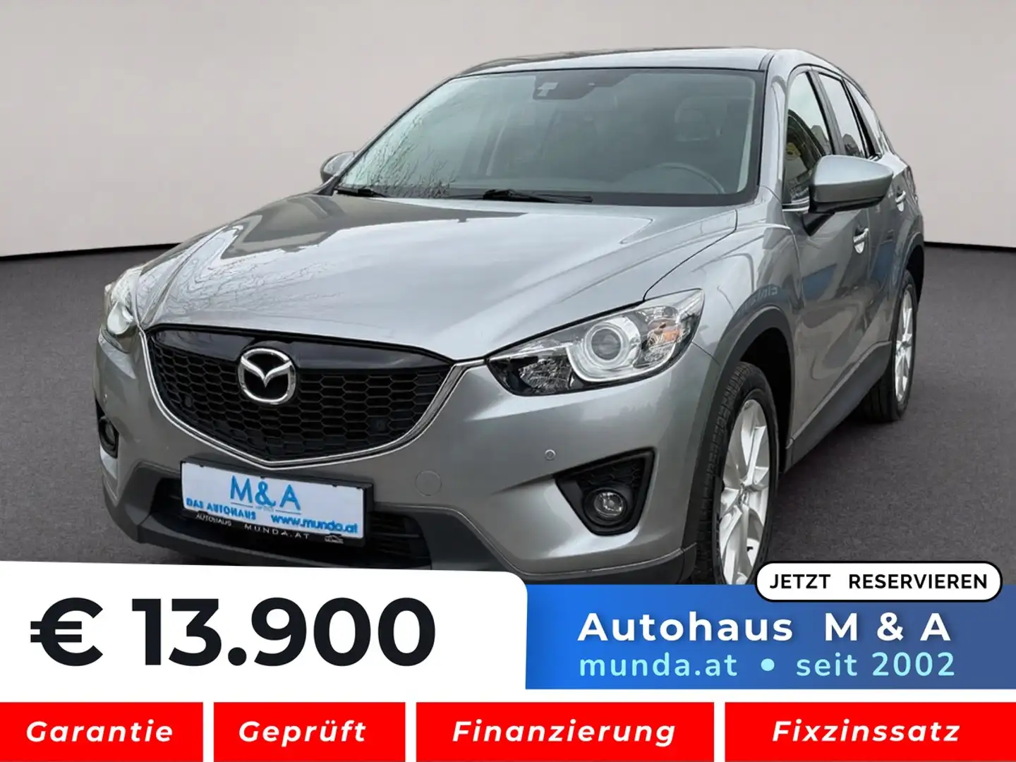 Mazda CX-5 2.2Turbodiesel Sports-Line AWD ERSTBESITZ*GARANTIE Grau - 1