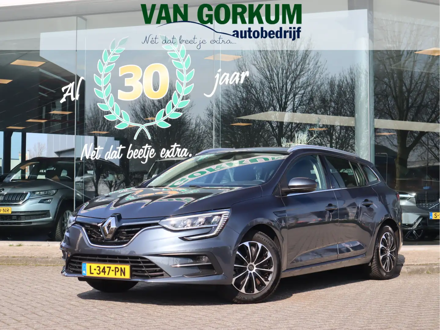 Renault Megane Estate 1.6 Plug-In Hybrid 160 Business Zen Grijs - 1