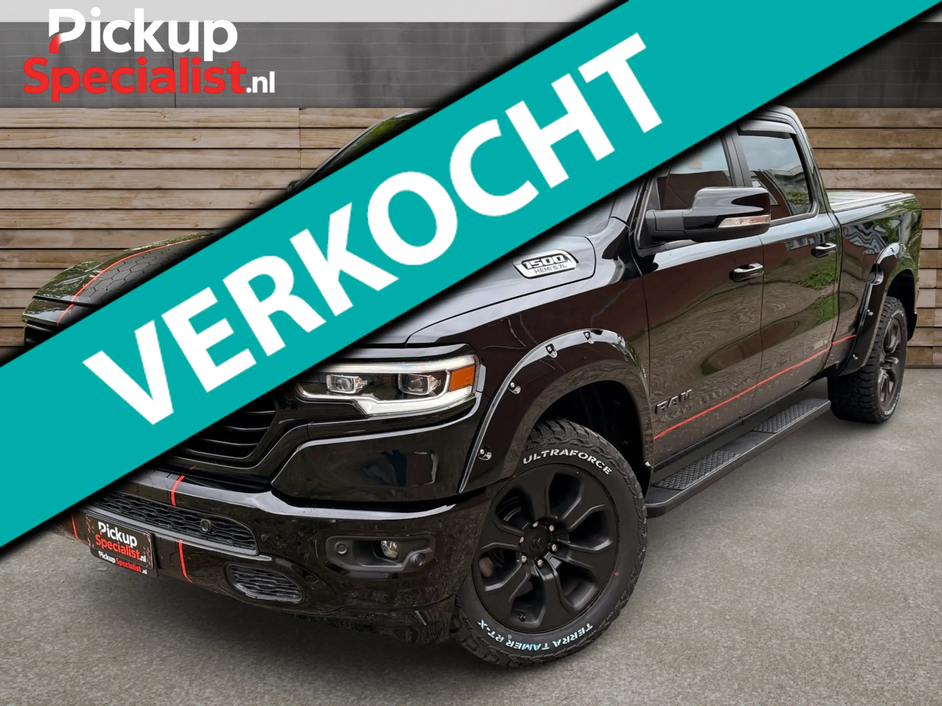 Dodge RAM 1500 5.7 V8 4x4 Crew Cab Big Horn , LONGBED , NIEU