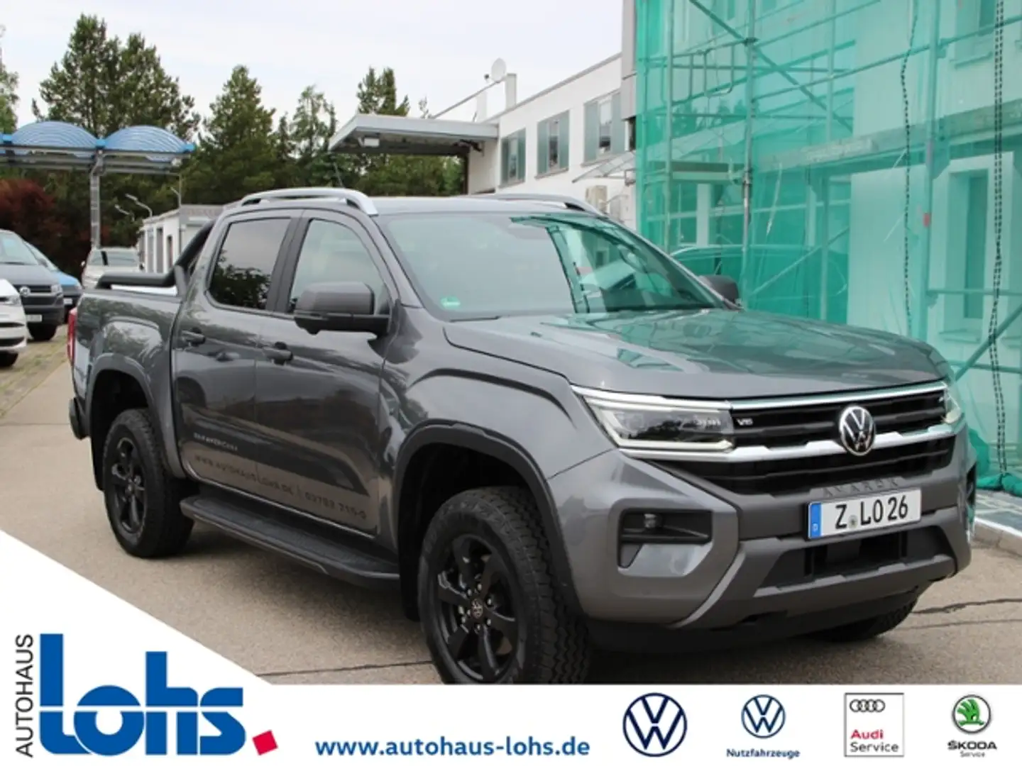 Volkswagen Amarok 3.0 PanAmericana Doppelkabine 4Motion KLIMA LED N Grau - 1