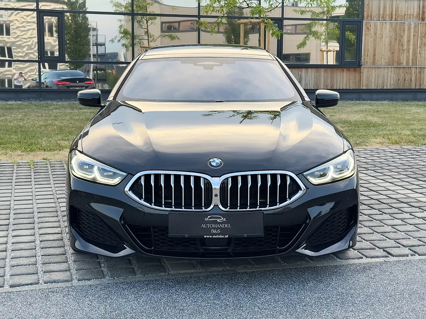 BMW 840 840d xDrive Gran Coupe 48 V *M-PAKET, PANO, H&K* Schwarz - 2