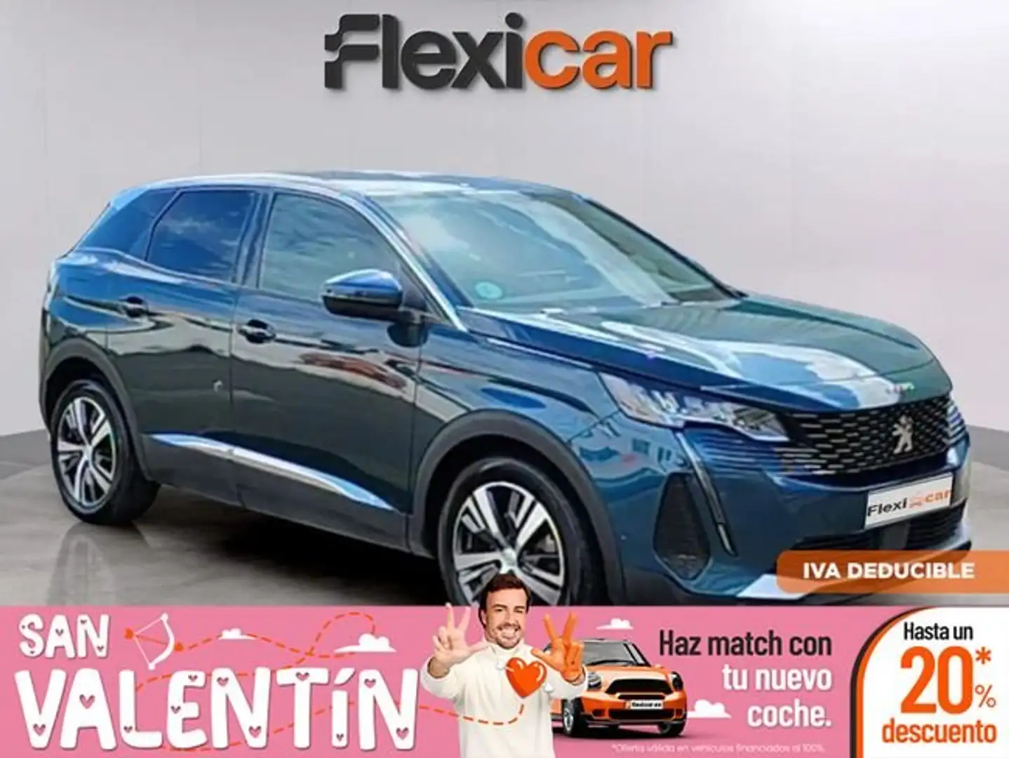 Peugeot 3008 1.2 PureTech S&S Allure 130 Bleu - 1