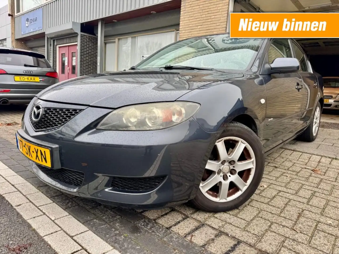 Mazda 3 1.6 Touring Sportline SDN AIRCO LMV RIJDT GOED NAP Grijs - 1