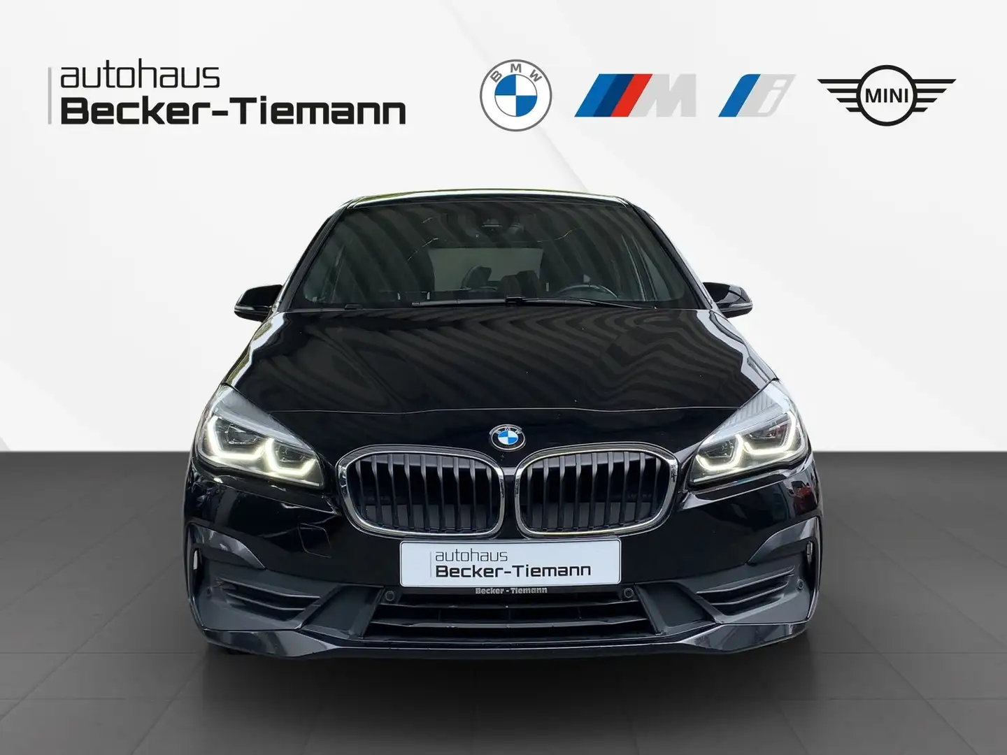 BMW 218 d Gran Tourer | Navi | Automatik | LED | GEWERBE/ Schwarz - 2