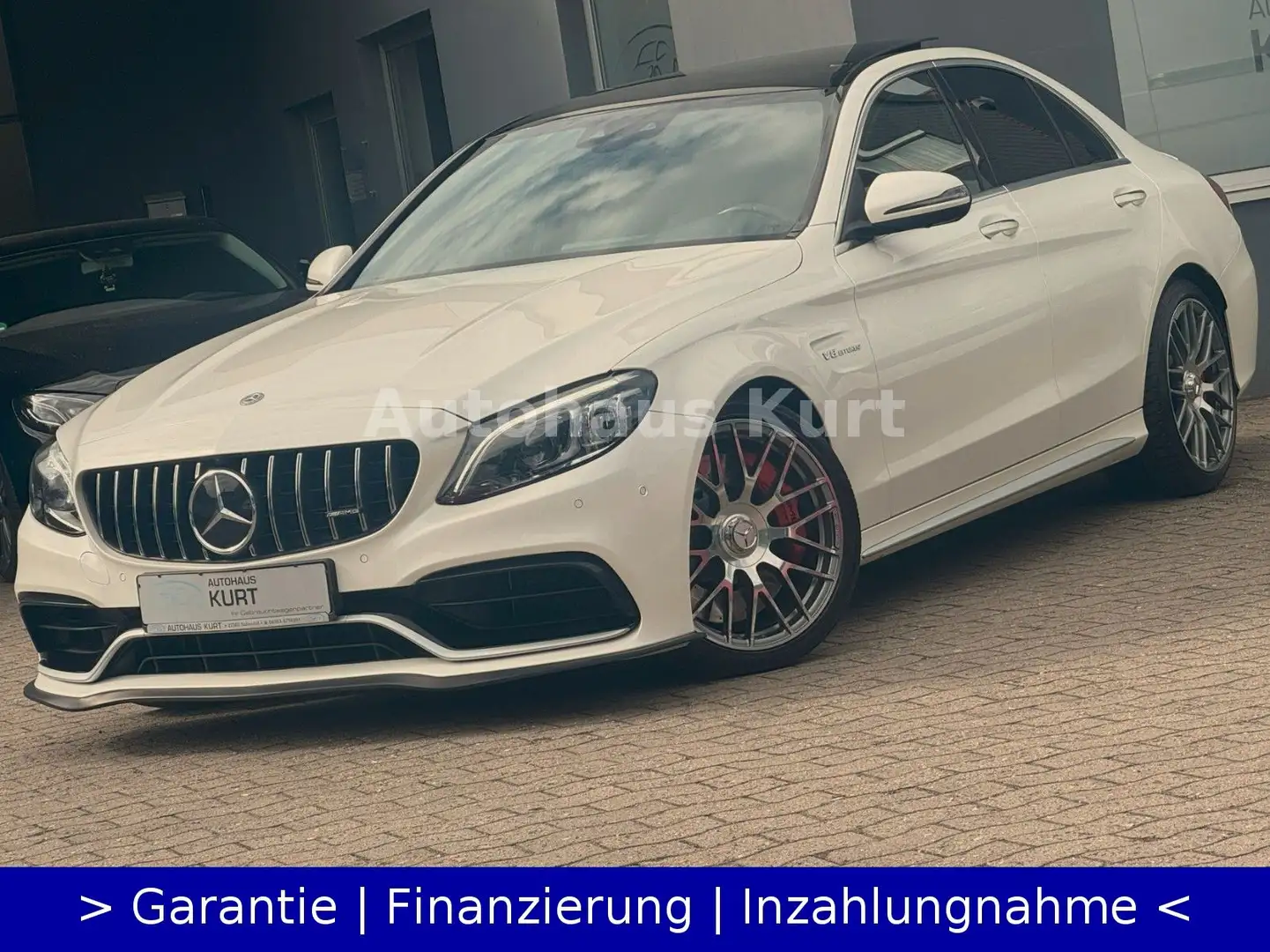 Mercedes-Benz C 63 AMG C 63 S AMG Lim. *360°*ACC*HEAD-UP*AHK*TÜV NEU* Blanc - 1