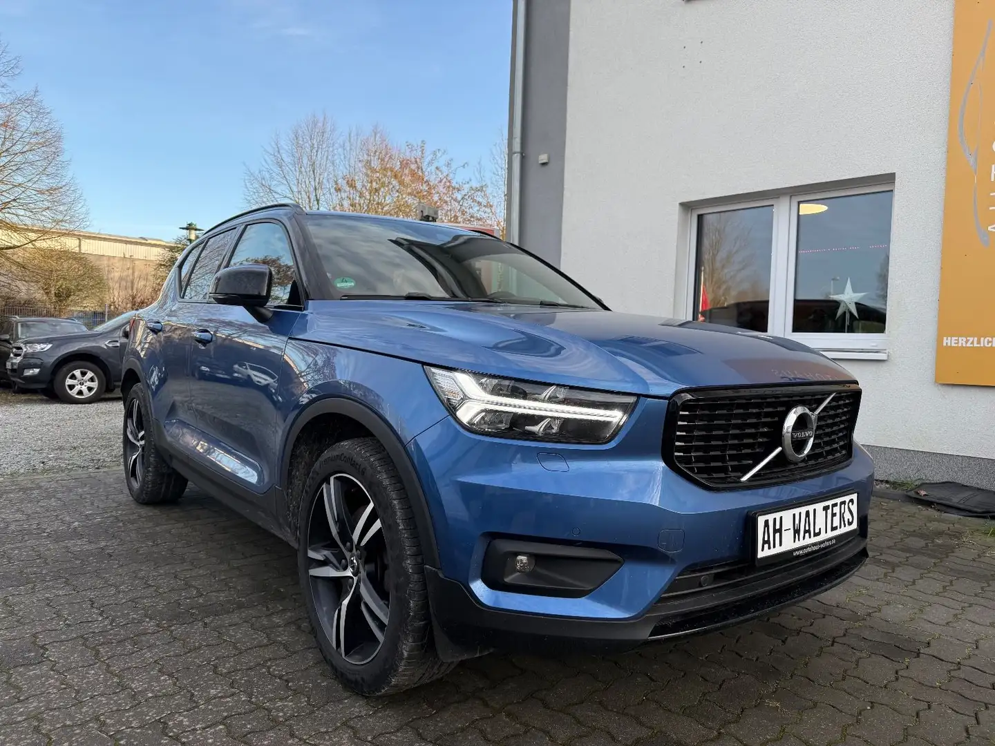 Volvo XC40 R Design AWD=Leder-Carplay-Kamera-AHK= Blu/Azzurro - 1