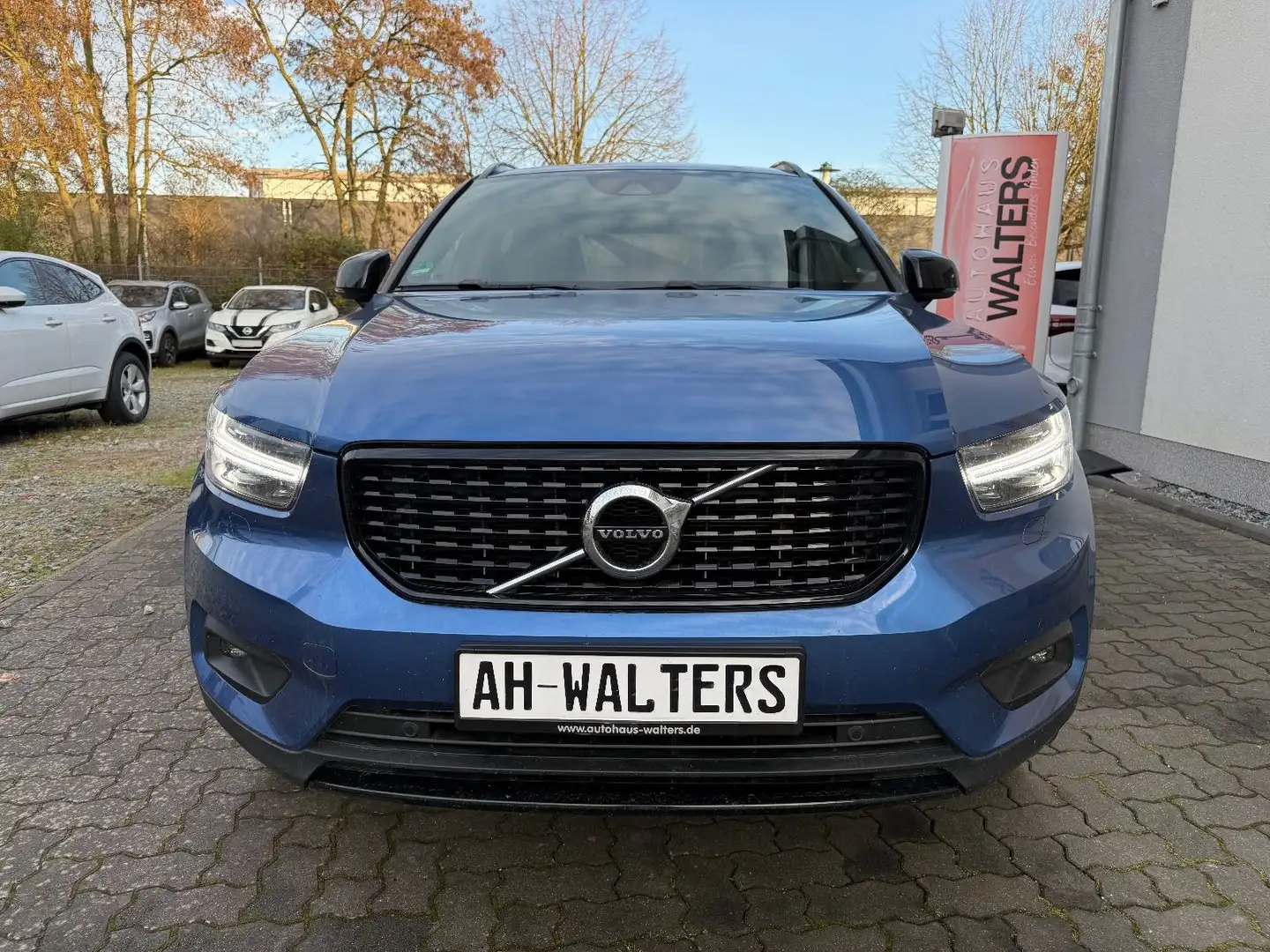 Volvo XC40 R Design AWD=Leder-Carplay-Kamera-AHK= Blu/Azzurro - 2