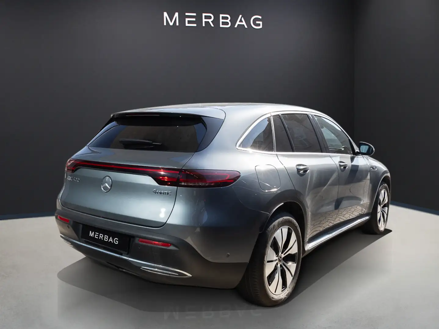 Mercedes-Benz EQC 400 4MATIC  4MATIC ACC AHK LED Navi SD SHZ Kam. LM Gris - 2