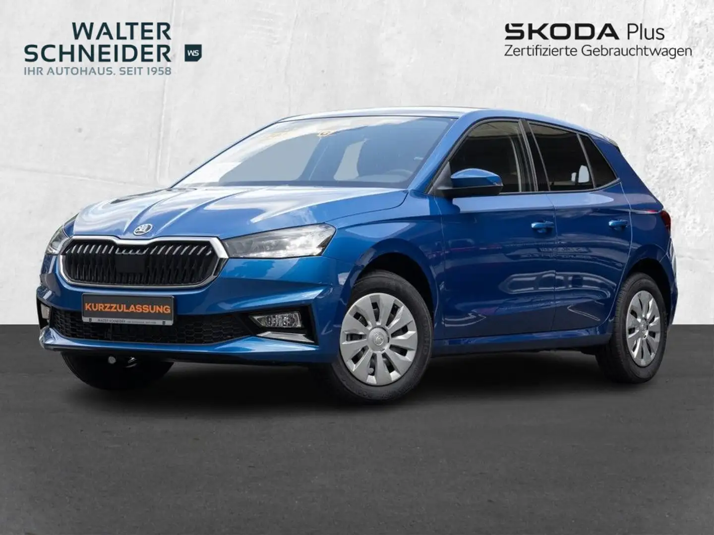 Skoda Fabia 1,0 TSI 95 PS Selection Sitzheizung Klima Azul - 2