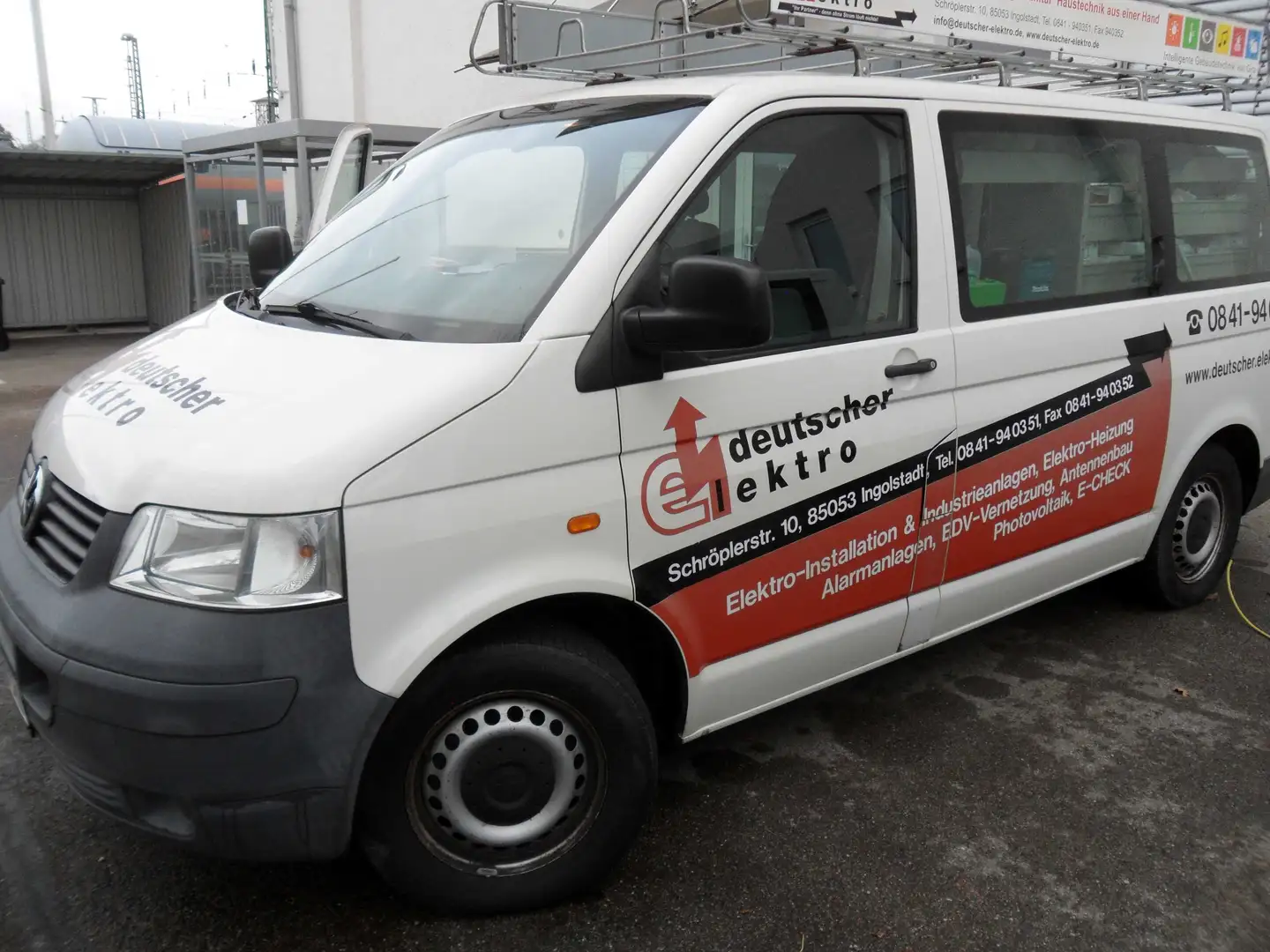 Volkswagen T5 Transporter Kombi Weiß - 1