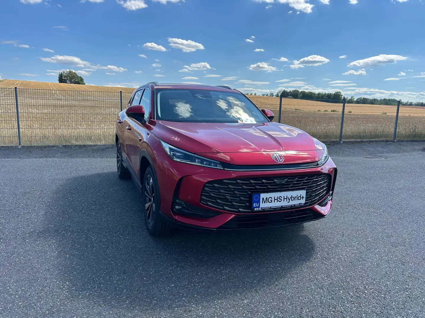 MG HS HEV Luxury Lenkradhzg. 25.5 Rot - 2