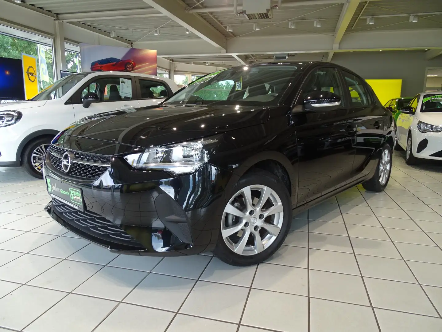 Opel Corsa 1.2 EDITION SHZ+Winterp.+LM+PDC+SpurH Schwarz - 2