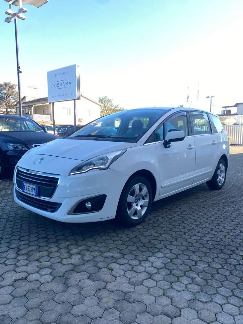 Peugeot 5008 BlueHDi 120 S&S NEO PATENTATO 7 POSTI Bianco - 2