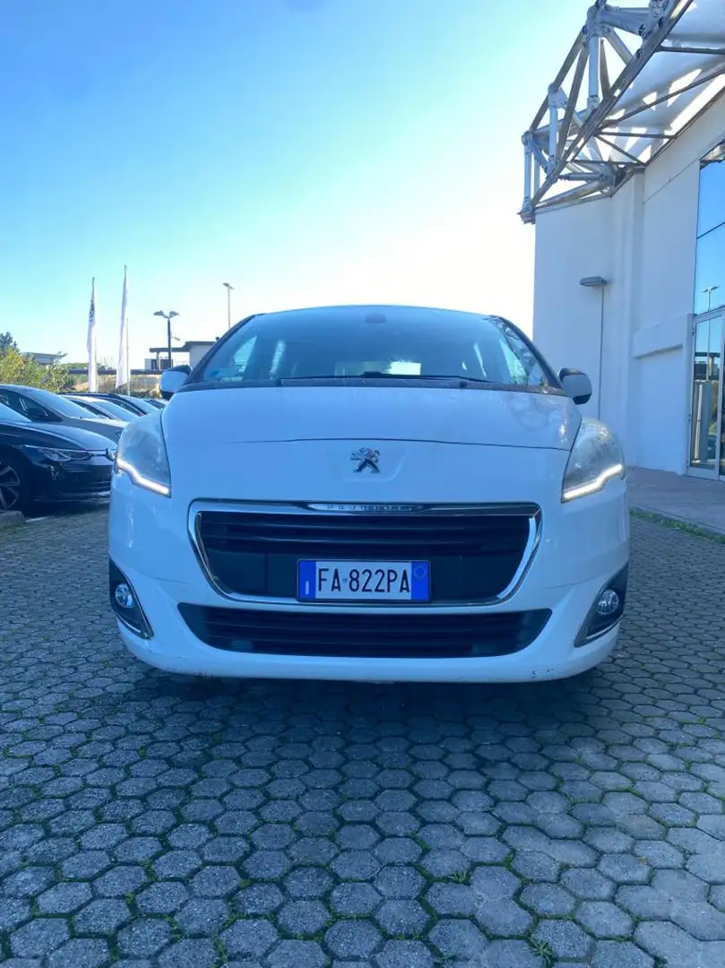 Peugeot 5008 BlueHDi 120 S&S NEO PATENTATO 7 POSTI Bianco - 1