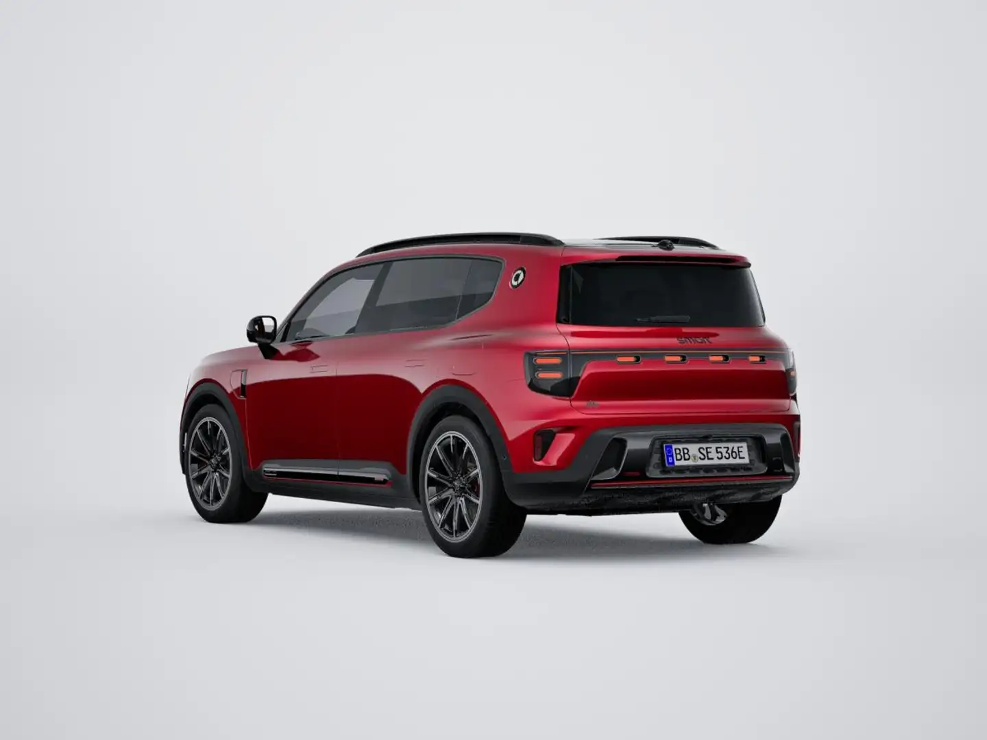 smart BRABUS ⚡Wartung & Verschleiß inkl.*❗️(646PS Allrad Rot - 2
