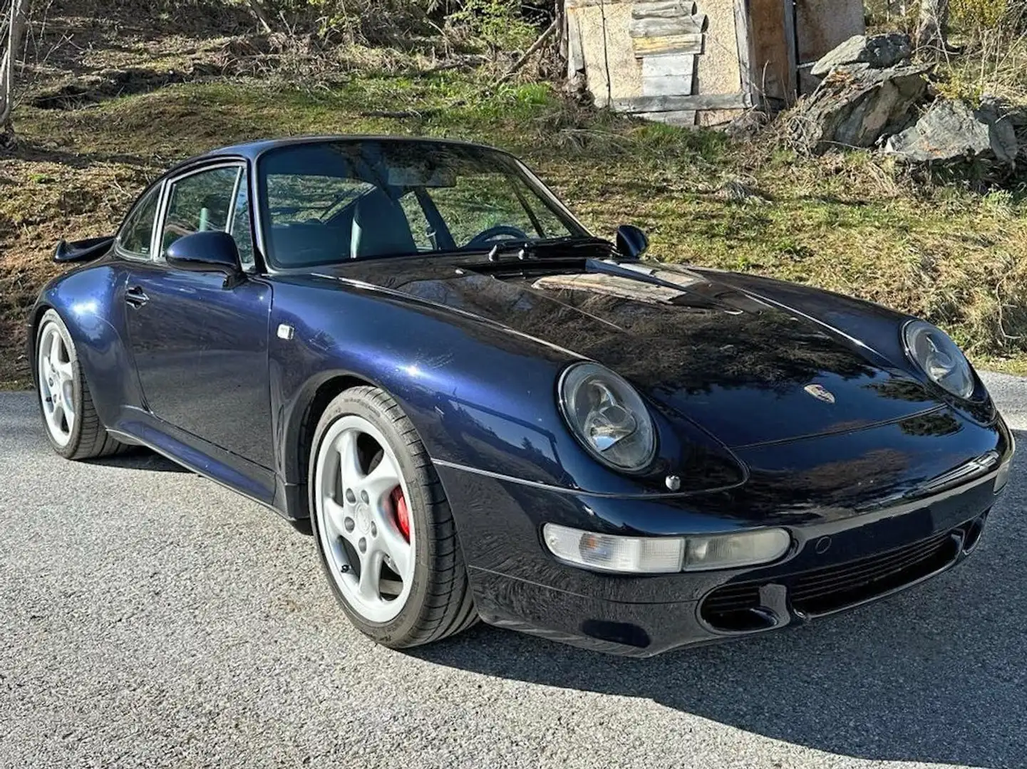 Porsche 911 Turbo Синій - 1