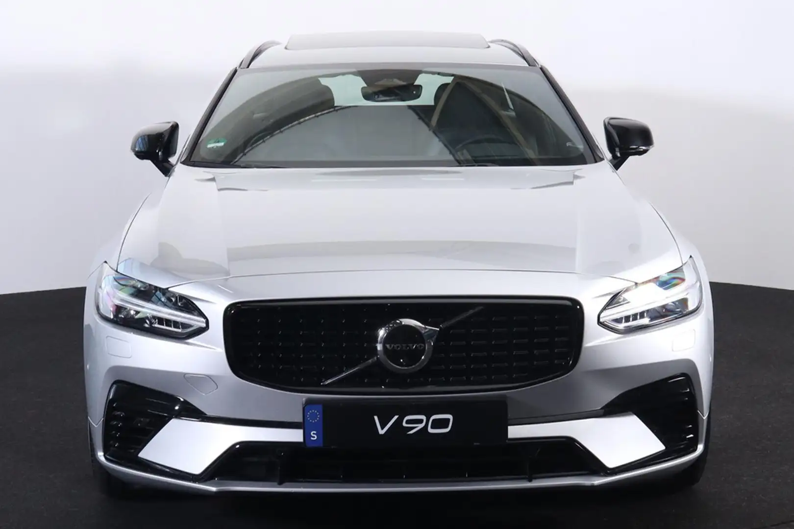 Volvo V90 T6 LONG RANGE AWD Recharge R-Design - Panorama/sch Zilver - 2