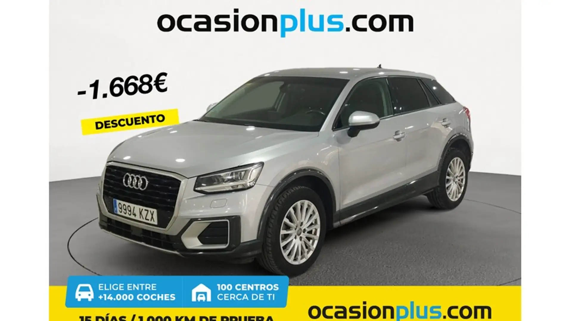 Audi Q2 30 TFSI Design 85kW Argent - 1