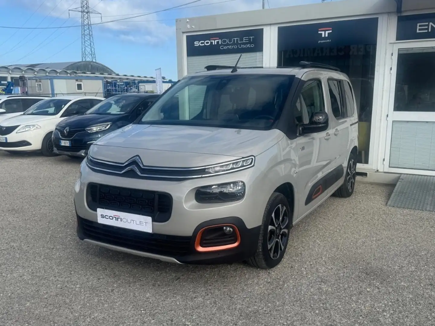 Citroen Berlingo M 1.5 BlueHDi Shine Grigio - 1