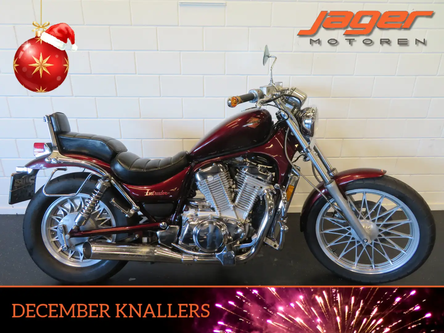 Suzuki VS 700 INTRUDER ZEER FRAAI!! Rood - 1