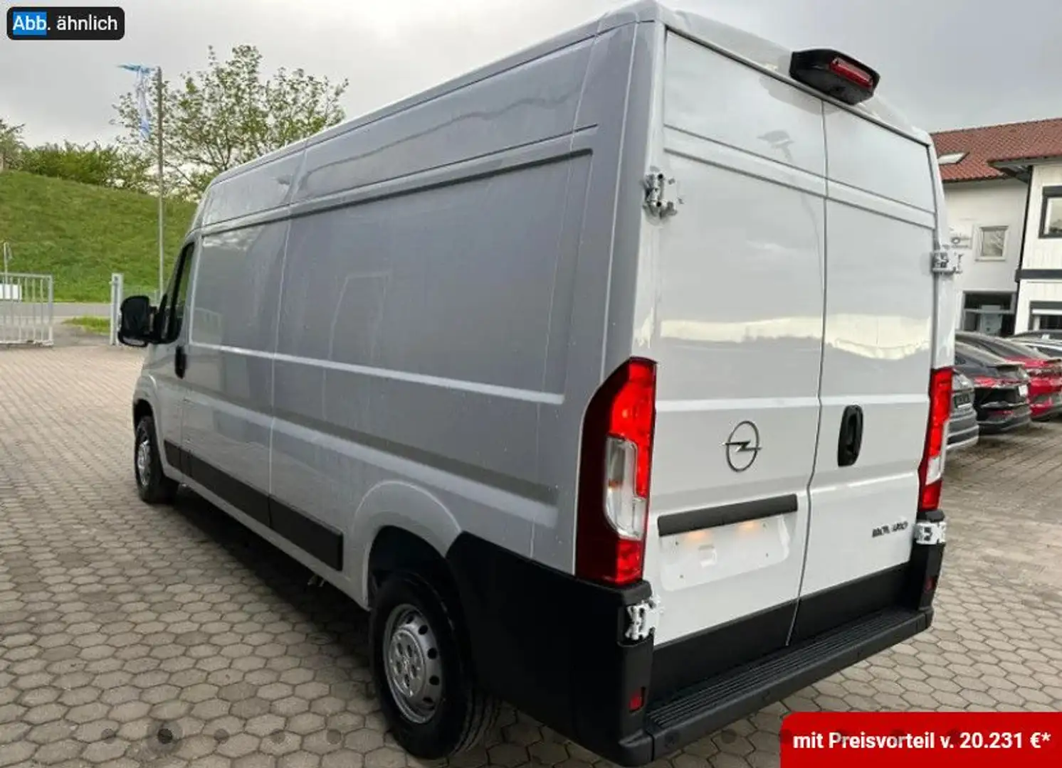 Opel Movano Cargo L3H2 3,5t 103kw(140PS) Navi/Kamera Weiß - 2