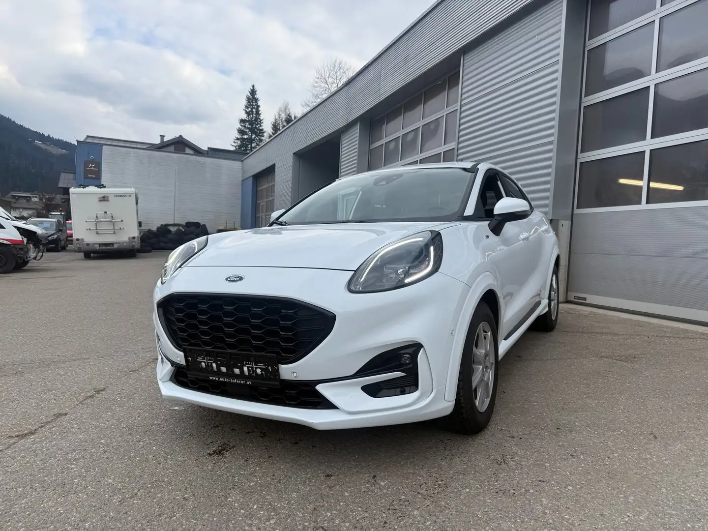 Ford Puma ST-LINE Automatik Weiß - 1