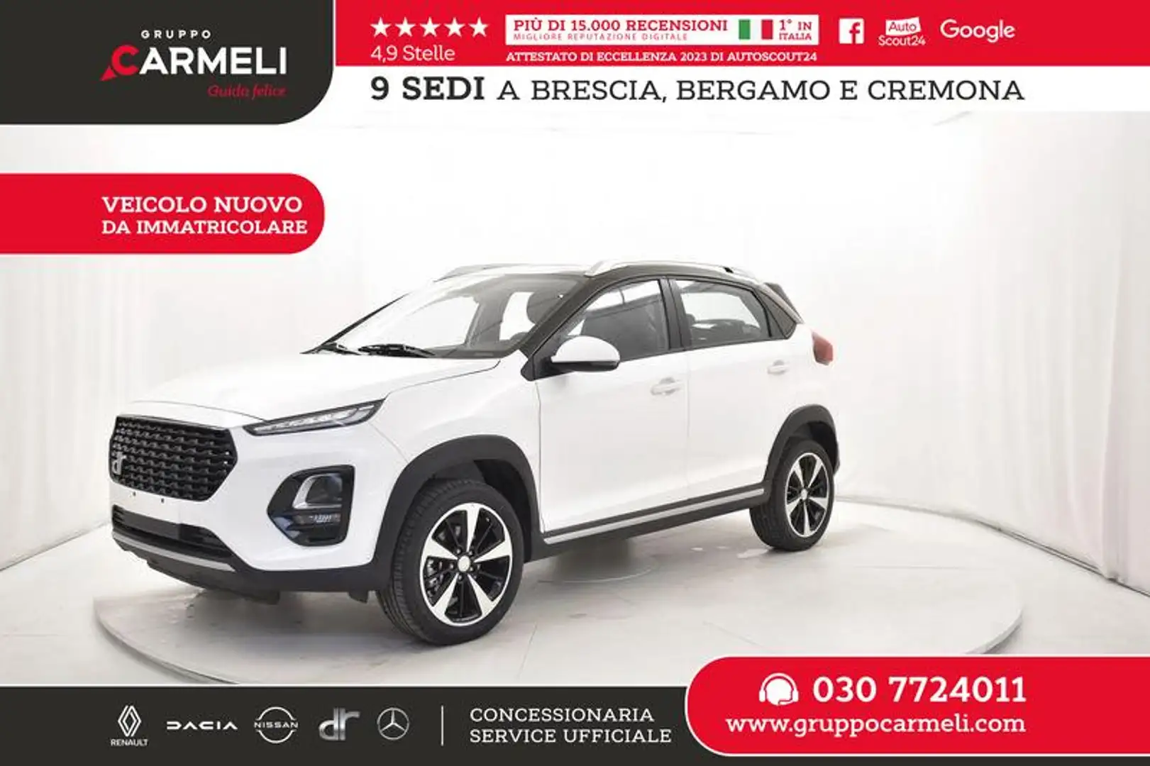 DR Automobiles DR3 dr 3.0 1.5 116cv - PROMO FIN. Blanc - 1