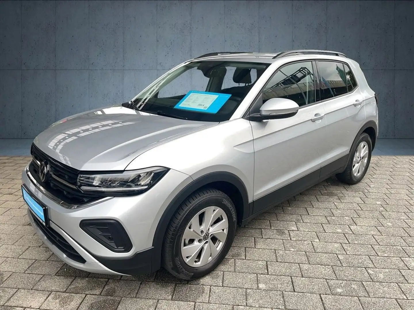 Volkswagen T-Cross 1.0 TSI Life LED App-Connect ACC Argent - 2