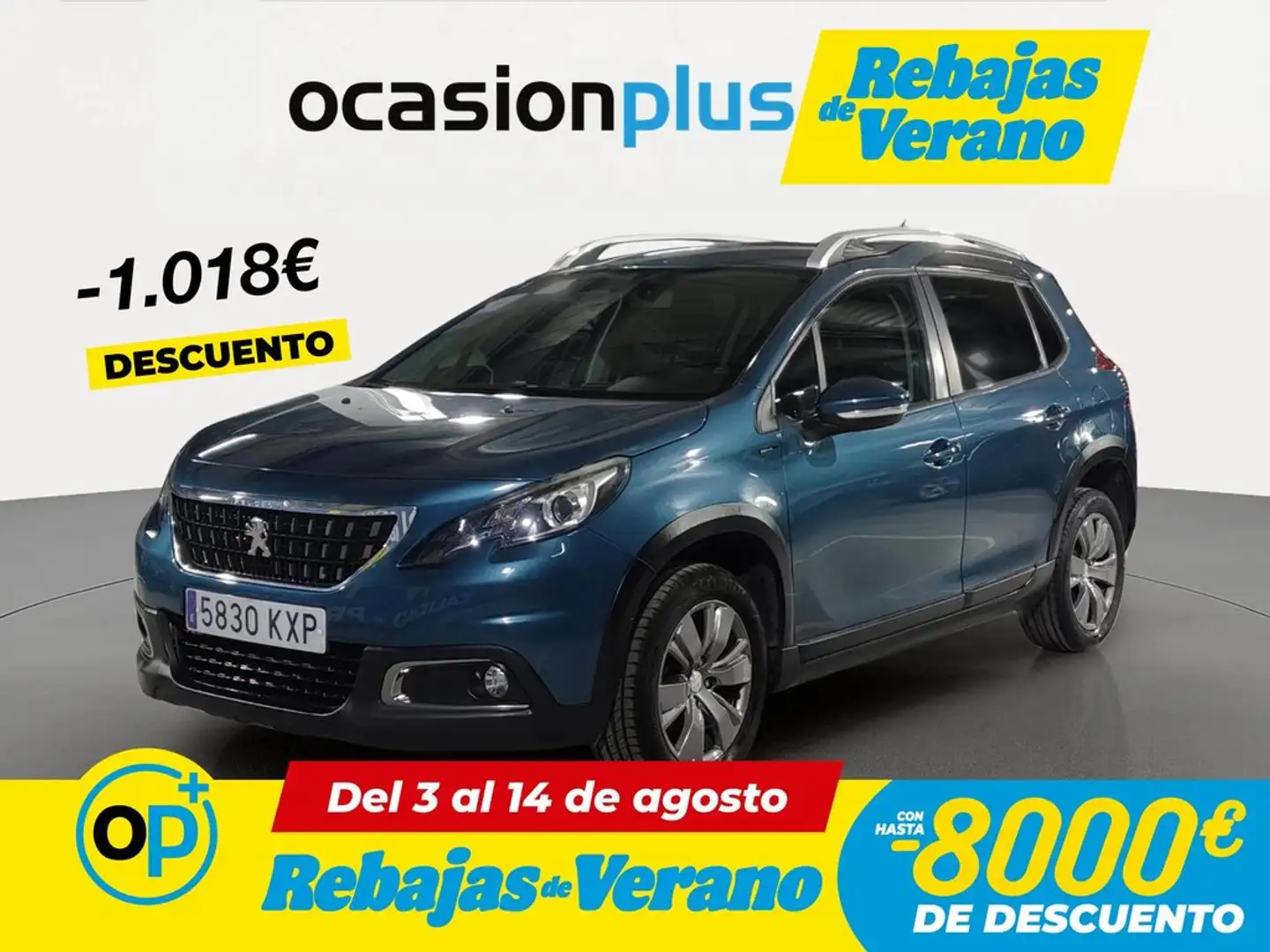Peugeot 2008 1.5 BlueHDI S&S Signature 100 Verde - 1
