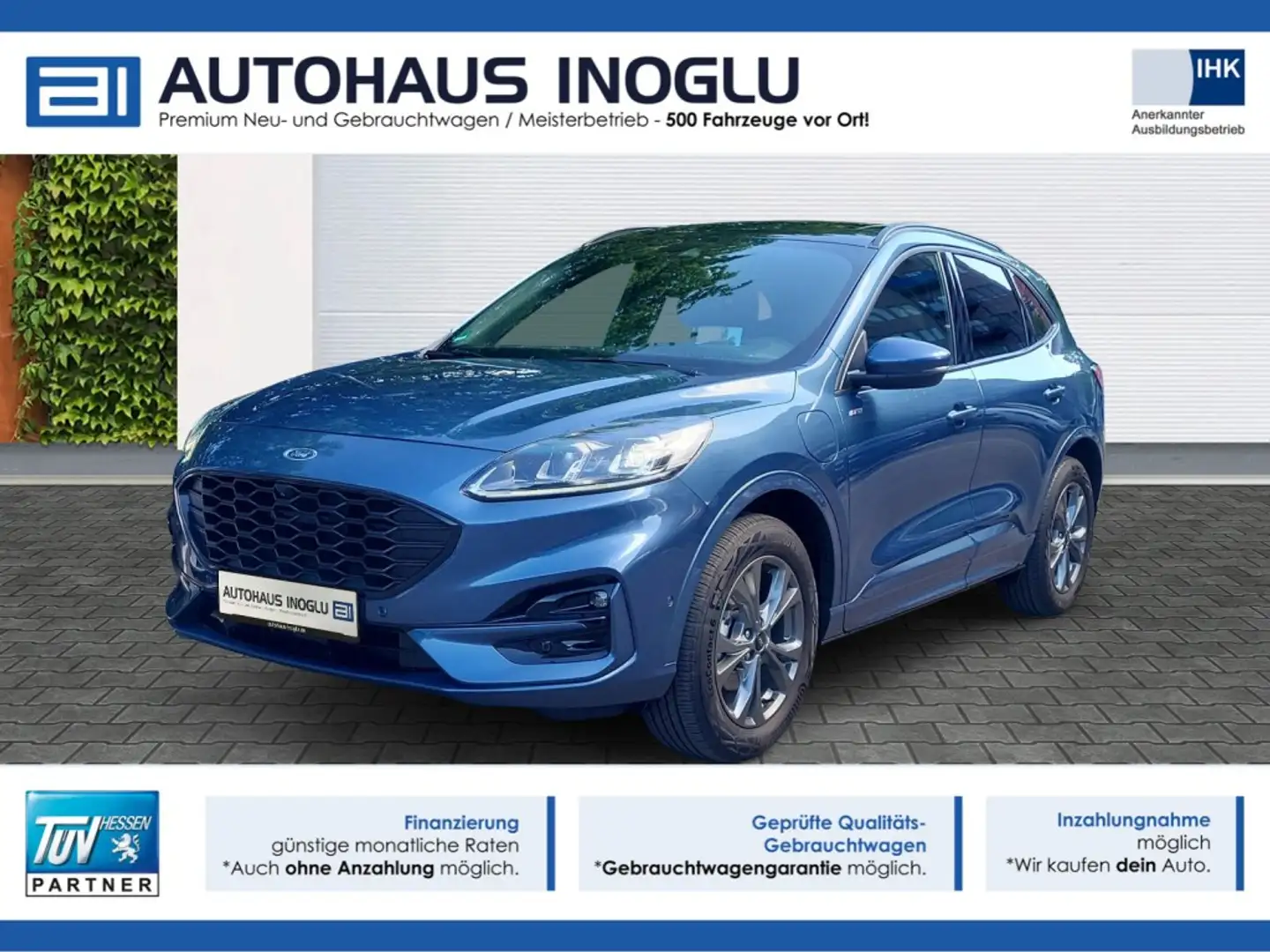 Ford Kuga 2.5 PHEV*ST-Line*Pano*HuD*RKam*LED*Navi*Shz Azul - 1