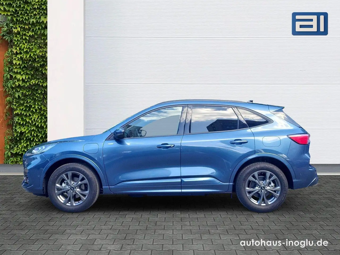 Ford Kuga 2.5 PHEV*ST-Line*Pano*HuD*RKam*LED*Navi*Shz Blau - 2