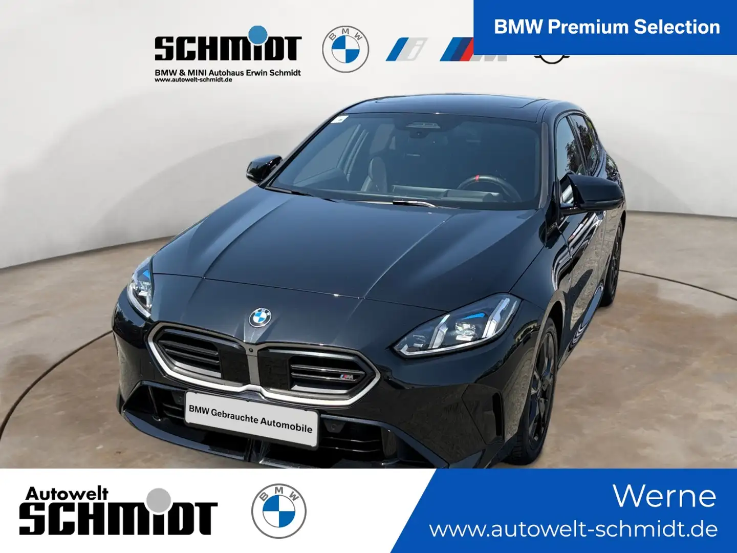 BMW 1er M Coupé M135 xDrive NP= 66.070,- /Pano Klimaaut. Head-Up Schwarz - 1